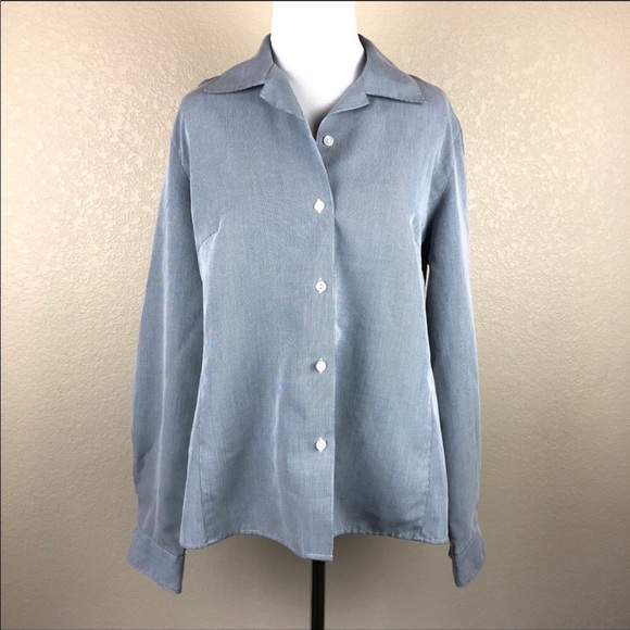 Vintage PENDLETON Houndstooth Button Front Shirt - Picture 2 of 8